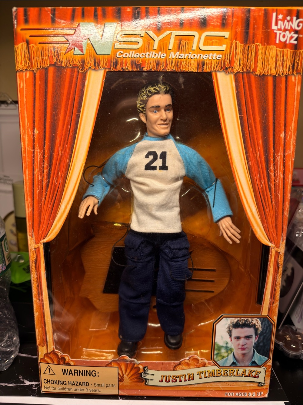 NSYNC - Justin Timberlake Collectible Marionette